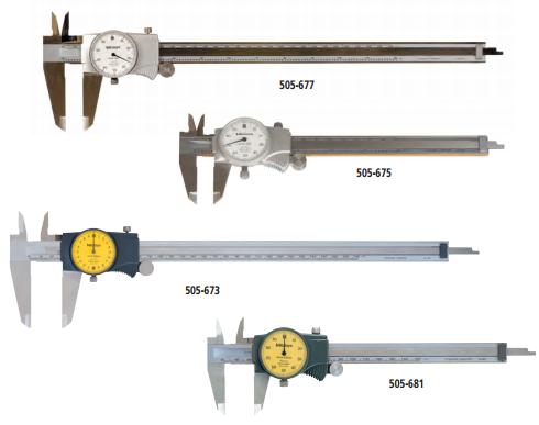 日本三豐Mitutoyo 505系列帶表卡尺